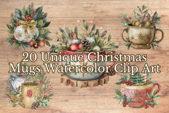 A Cozy Review of Watercolor Christmas Mug Graphics