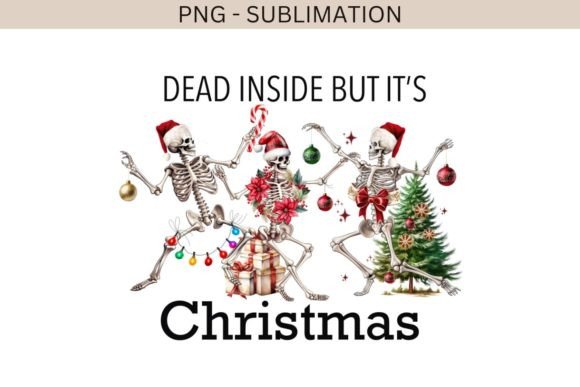 A Darkly Festive Graphic for Alternative Christmas Crafting