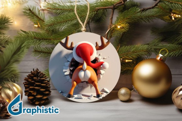 A Designer’s Review of the Reindeer 3D Christmas Ornament Graphics
