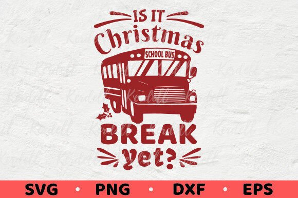 Funny School Bus Driver Christmas Gift Graphics