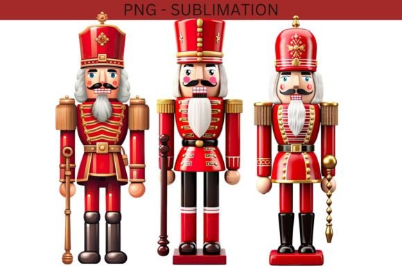 Red Christmas Nutcracker Png: A Festive Graphics Gem