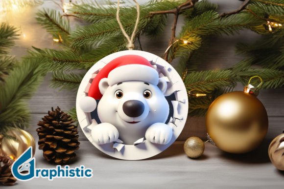 This Polar Bear Graphic Transforms Holiday Content Design